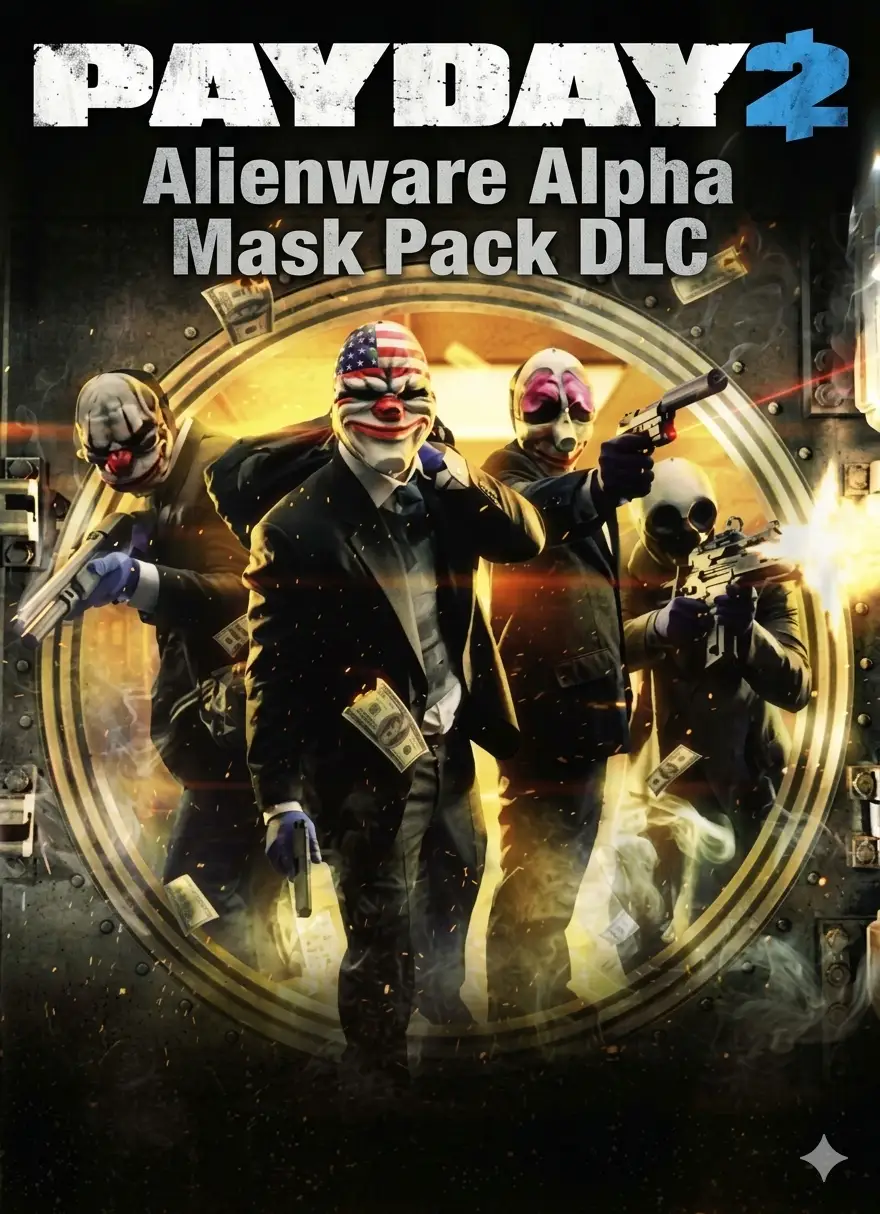 PAYDAY 2 Alienware Alpha Mask Pack DLC (Global) (PC) - Steam - Digital Key