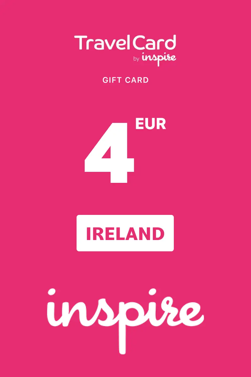 TravelCard by Inspire 4 EUR Gift Card (Ireland) - Digital Key