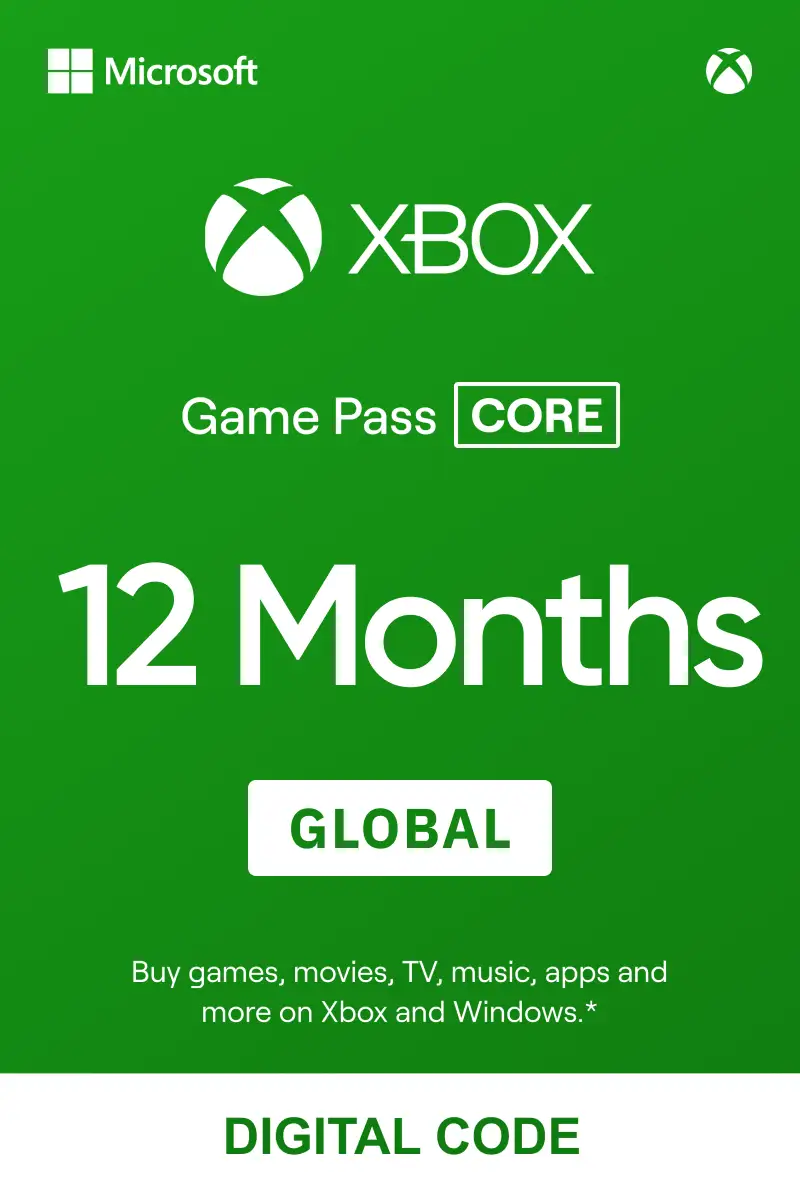 Xbox gold 12 month 2024 code