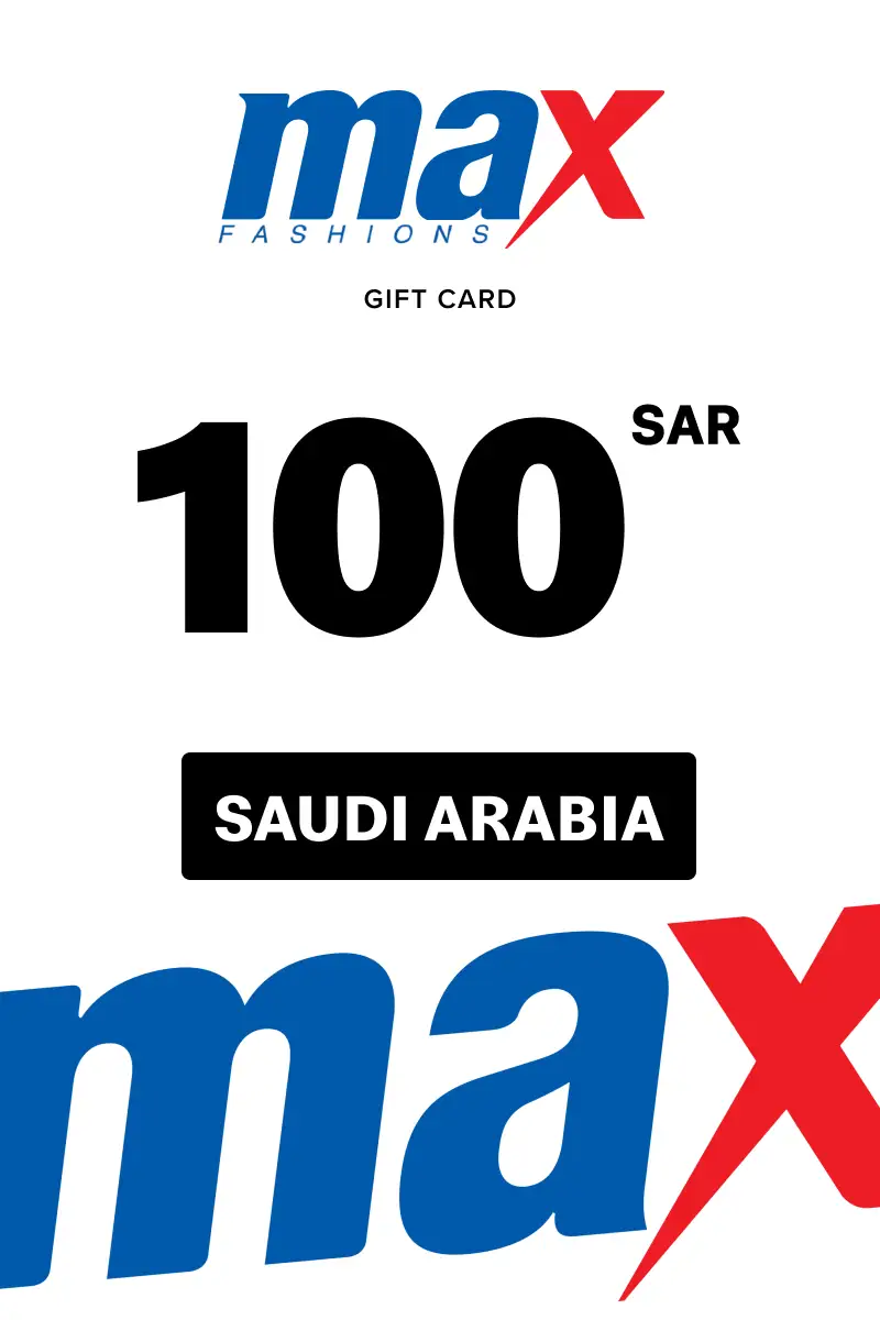 Max Fashion 100 SAR Gift Card (Saudi Arabia) - Digital Key