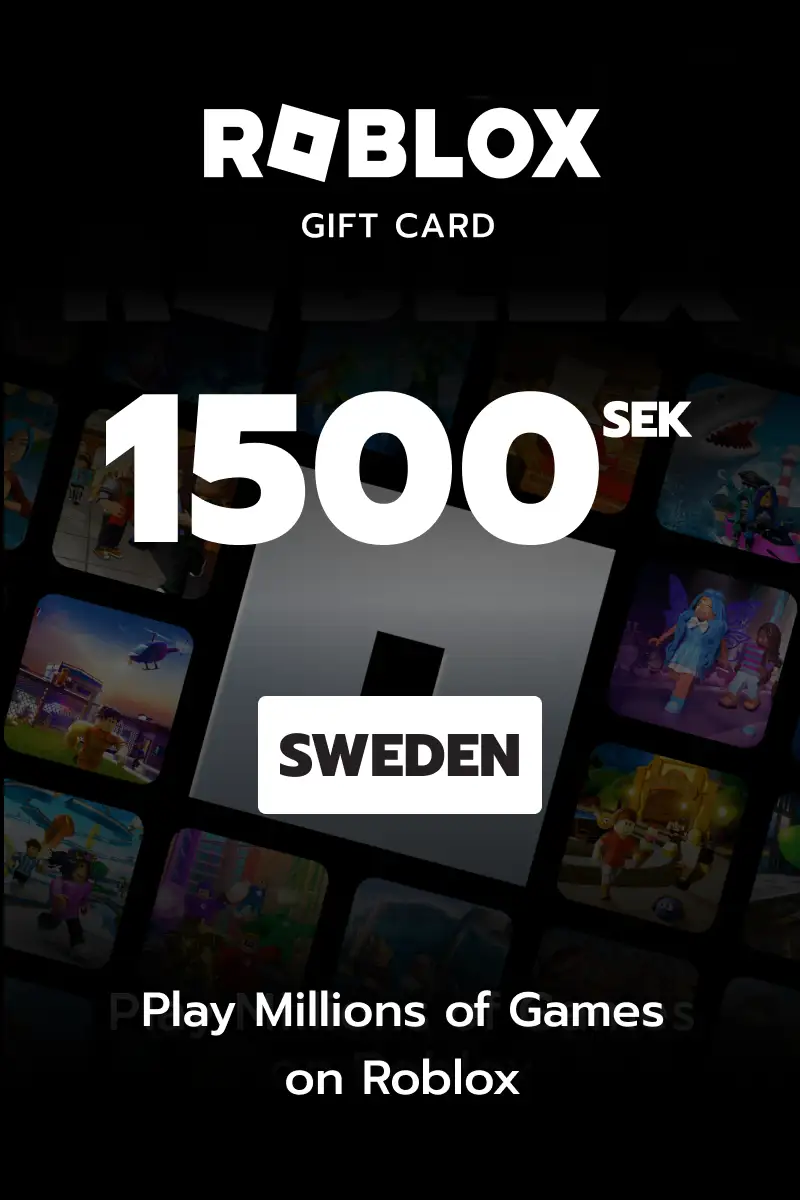 Roblox 1500 SEK Gift Card (Sweden) - Digital Key