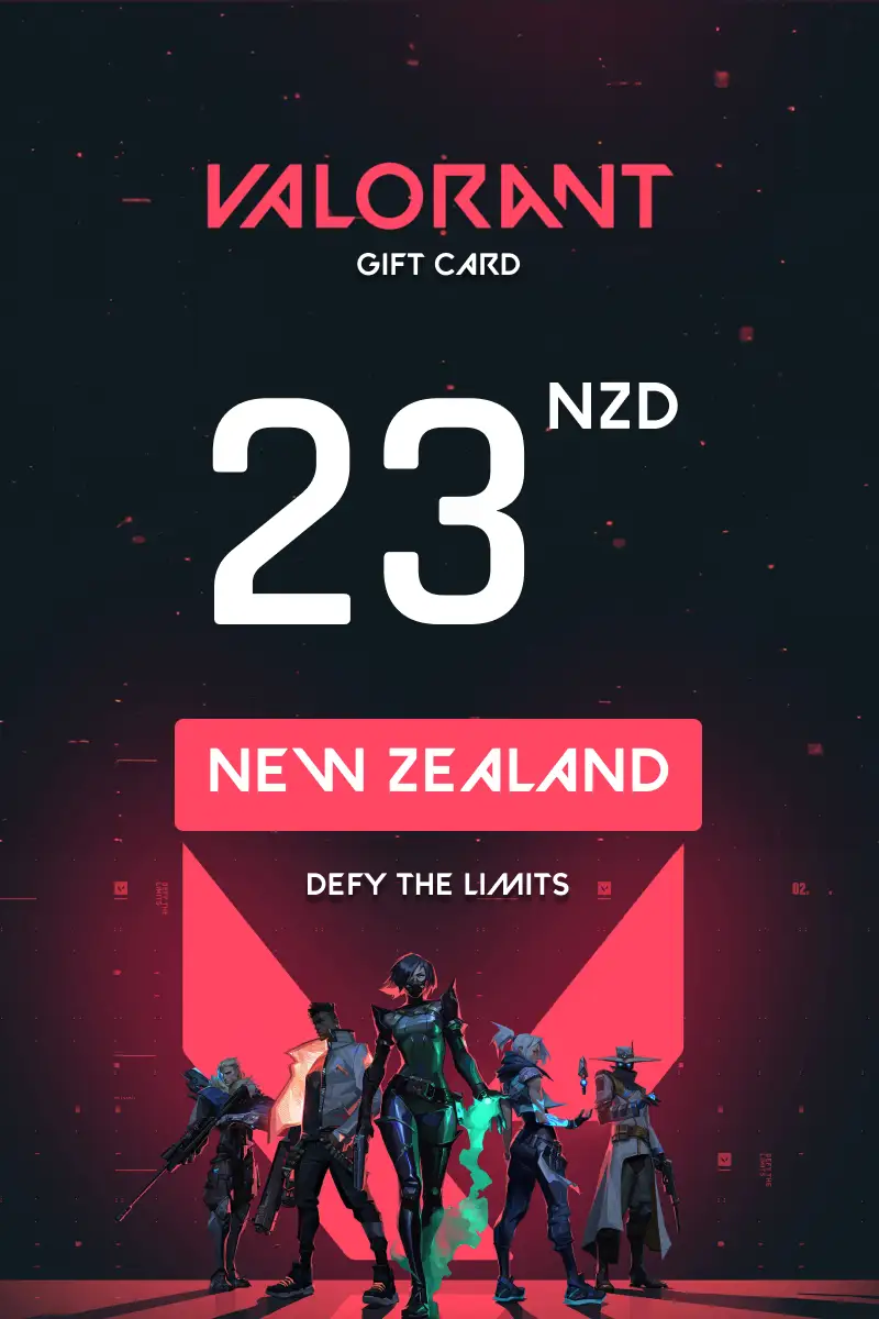 Valorant 23 NZD Gift Card (New Zealand) - Digital Key
