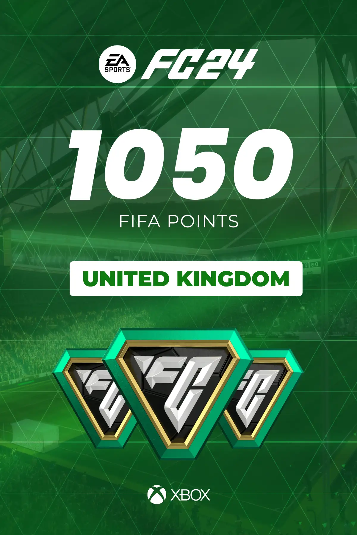 EA SPORTS FC 24 - 1050 FC Points (United Kingdom) (Xbox One / Xbox Series X|S) - Xbox Live - Digital Key