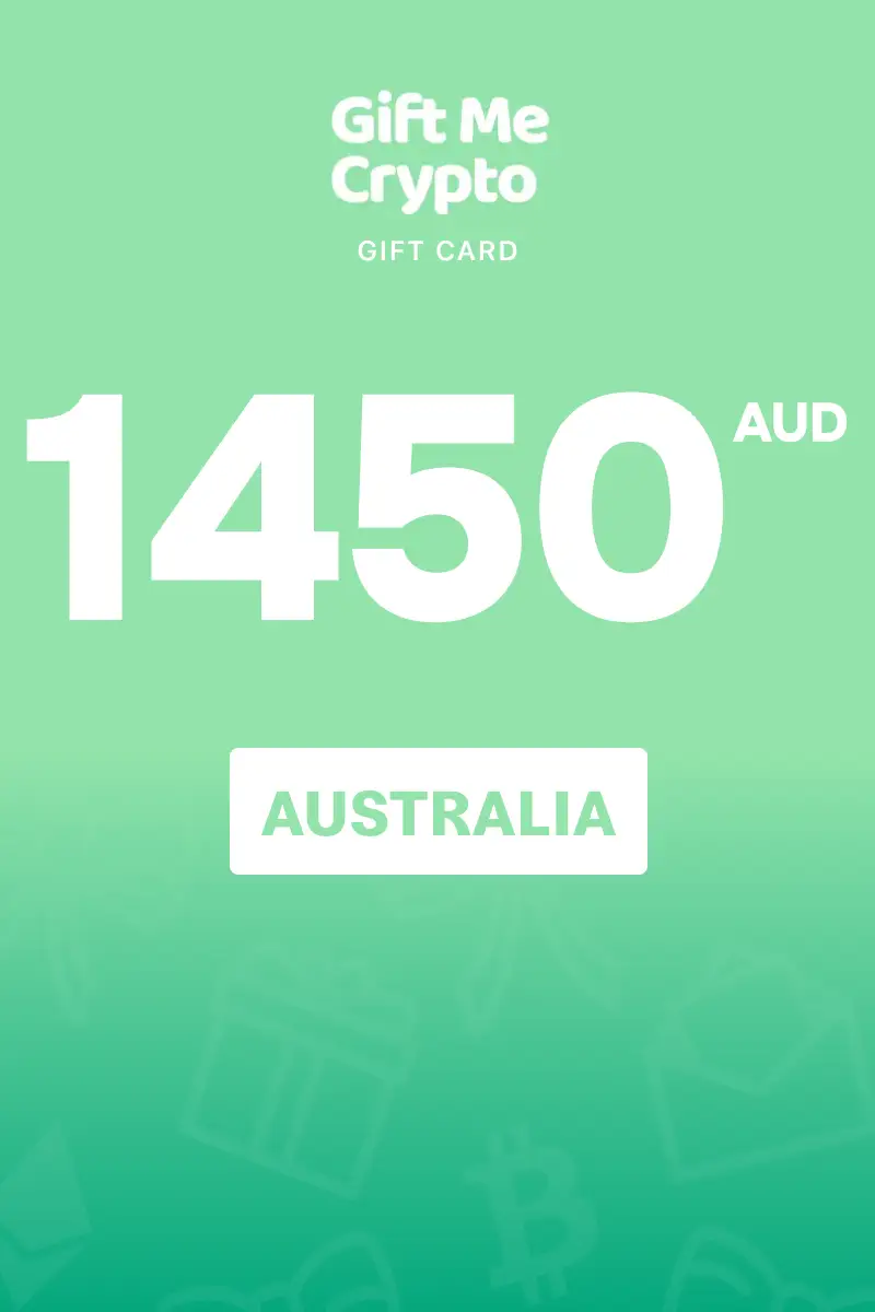 Gift Me Crypto 1450 AUD Gift Card (Australia) - Digital Key