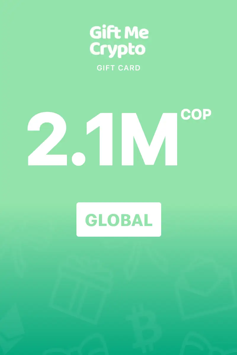 Gift Me Crypto 2100000 COP Gift Card (Global) - Digital Key