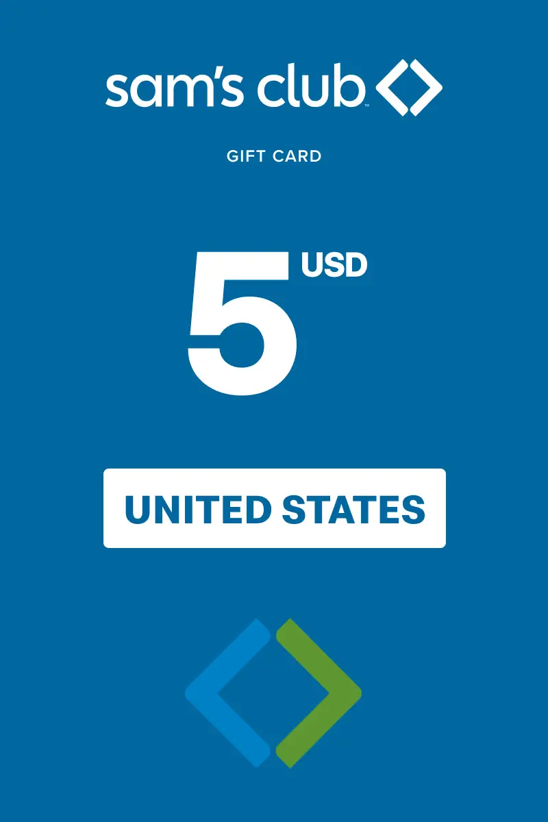 Sam's Club 5 USD Gift Card (United States) - Digital Key