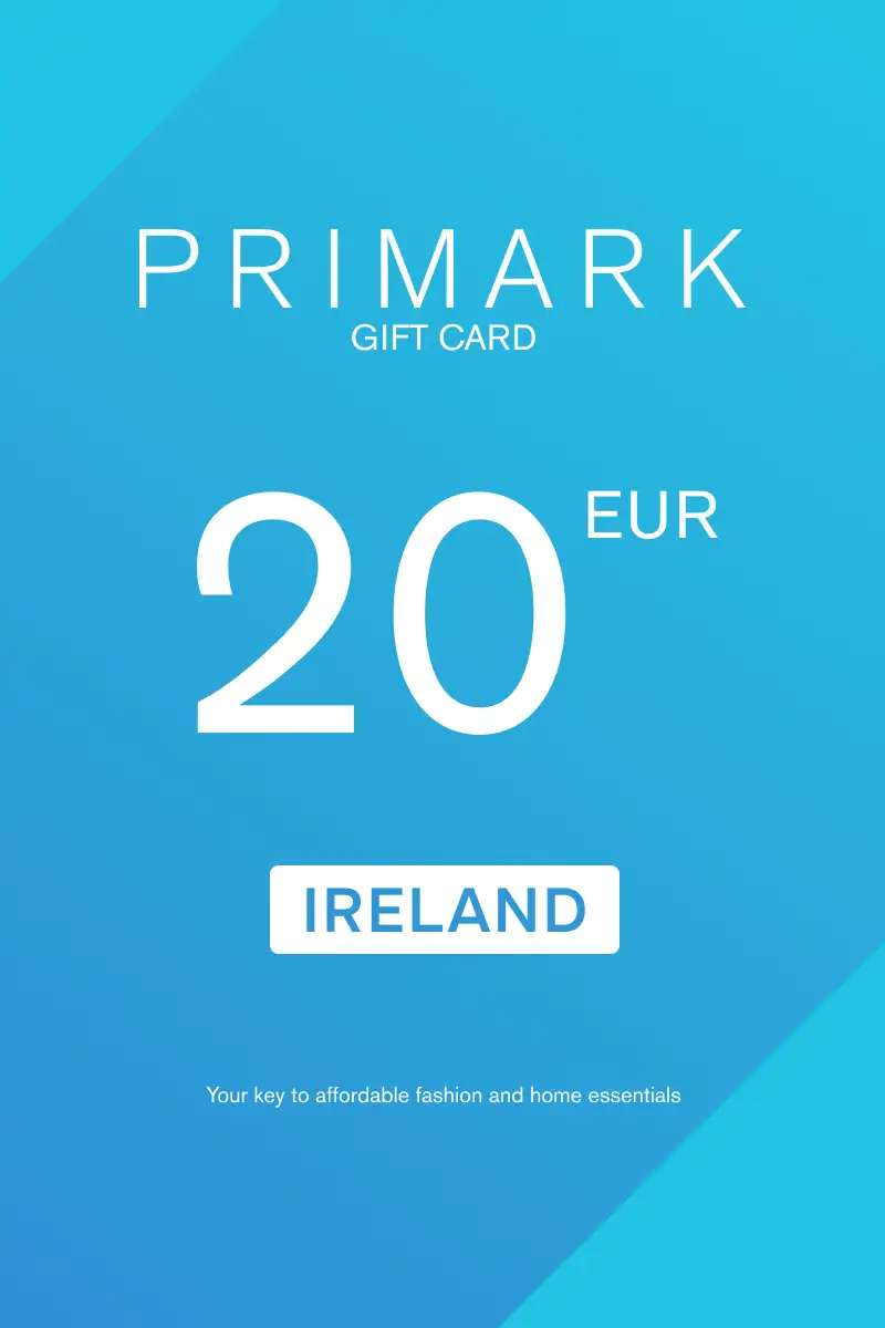 Primark 20 EUR Gift Card (Ireland) - Digital Key