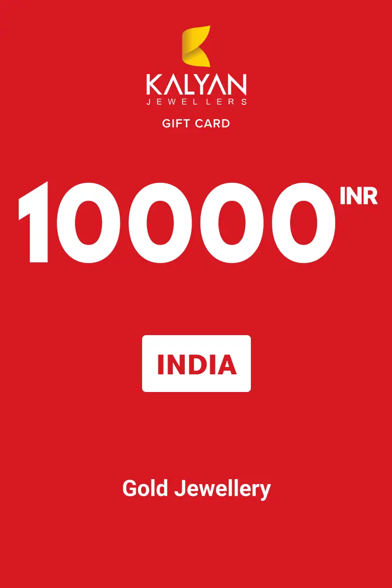 Kalyan Gold Jewellery 10000 INR Gift Card (India) - Digital Key