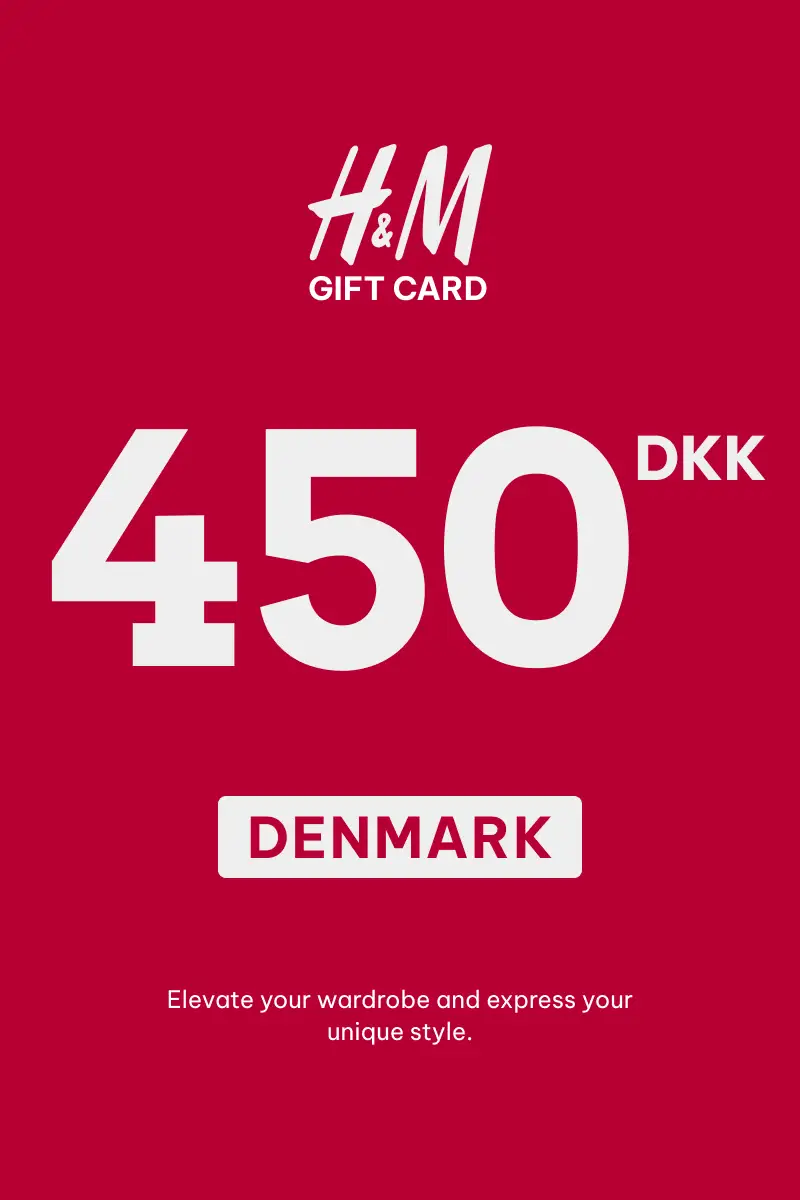 HandM 450 DKK Gift Card (Denmark) - Digital Key