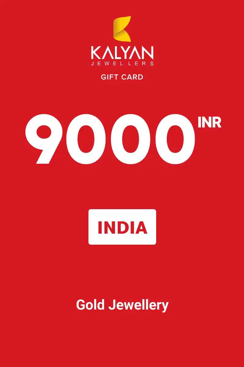 Kalyan Gold Jewellery 9000 INR Gift Card (India) - Digital Key