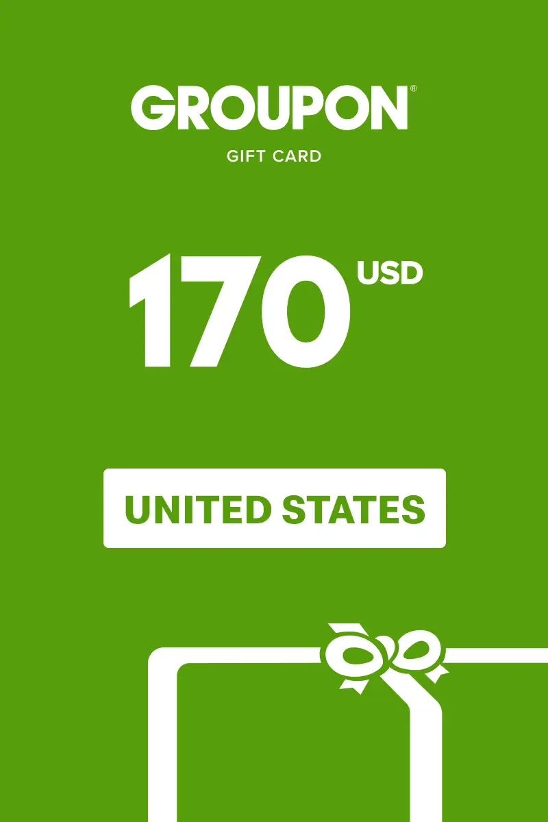 Groupon 170 USD Gift Card (United States) - Digital Key