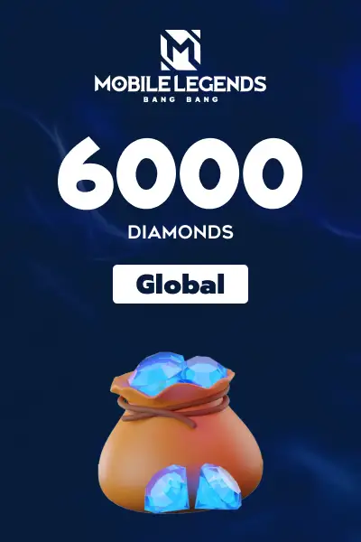 Mobile Legends - 6000 Diamonds (Global) - Digital Key