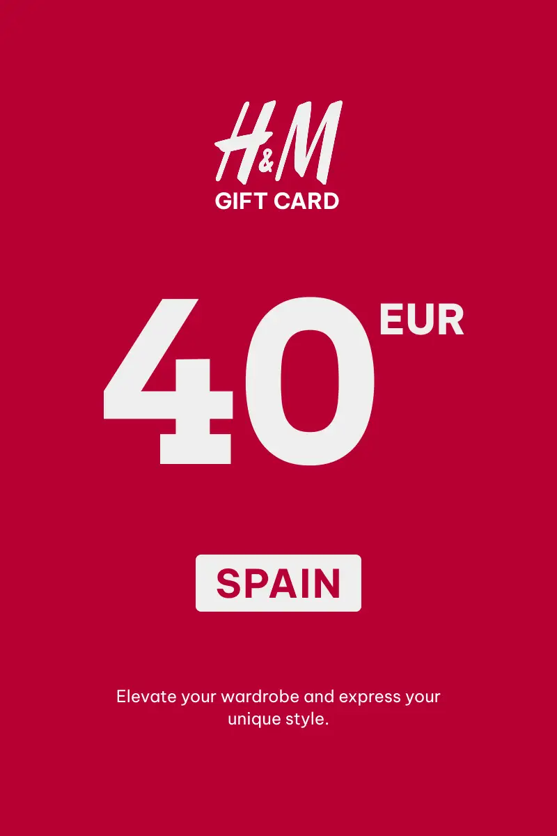 HandM 40 EUR Gift Card (Spain) - Digital Key
