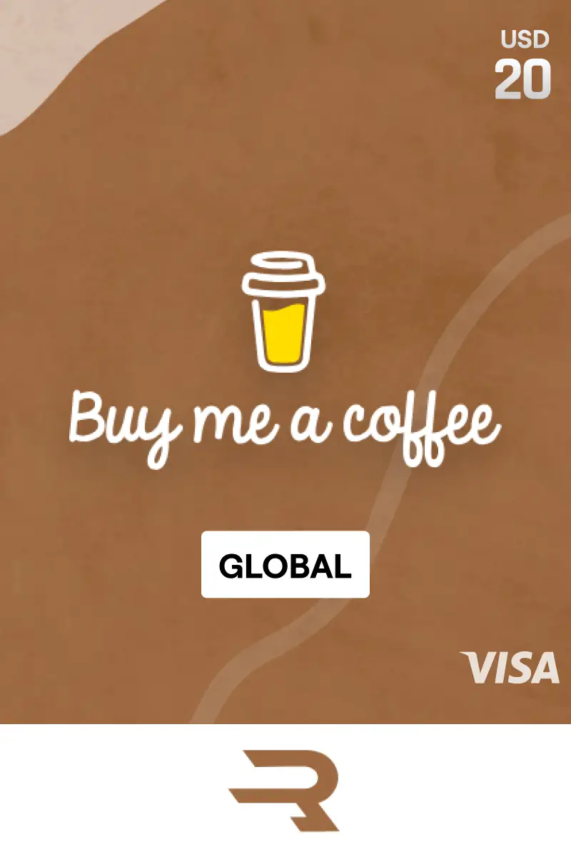 Rewarble Buy me a coffee 20 USD Gift Card (Global) - Rewarble - Digital Key