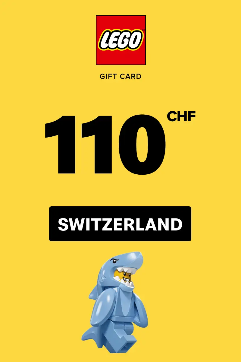 LEGO 110 CHF Gift Card (Switzerland) - Digital Key