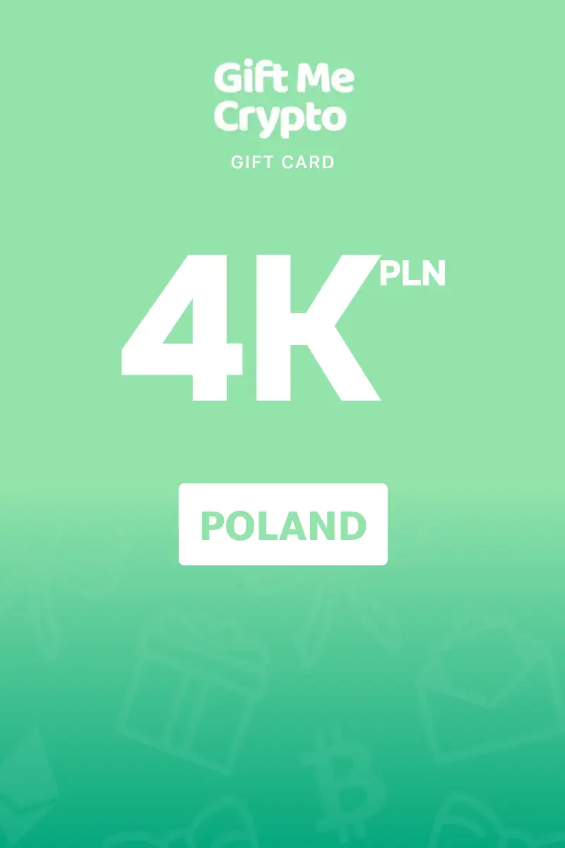Gift Me Crypto 4000 PLN Gift Card (Poland) - Digital Key