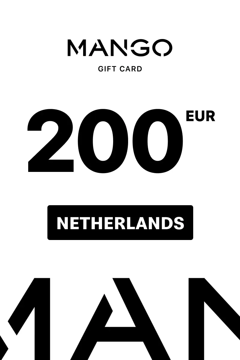 Mango 200 EUR Gift Card (Netherlands) - Digital Key