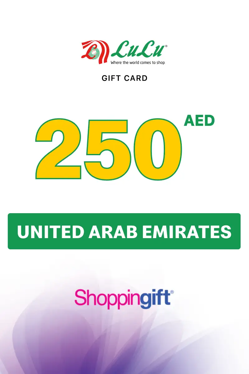 Lulu Hypermarket 250 AED Gift Card (United Arab Emirates) - Digital Key