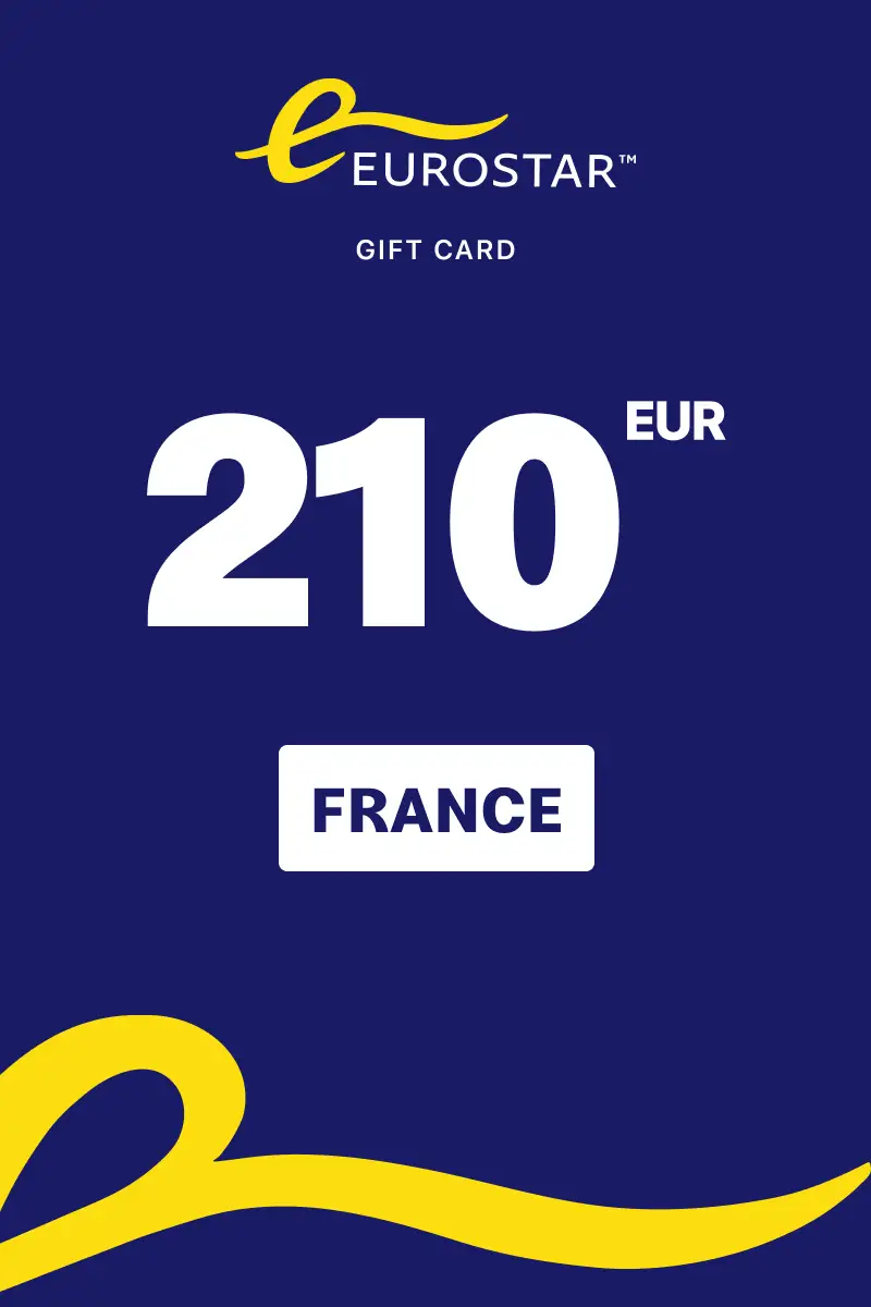 Eurostar 210 EUR Gift Card (France) - Digital Key