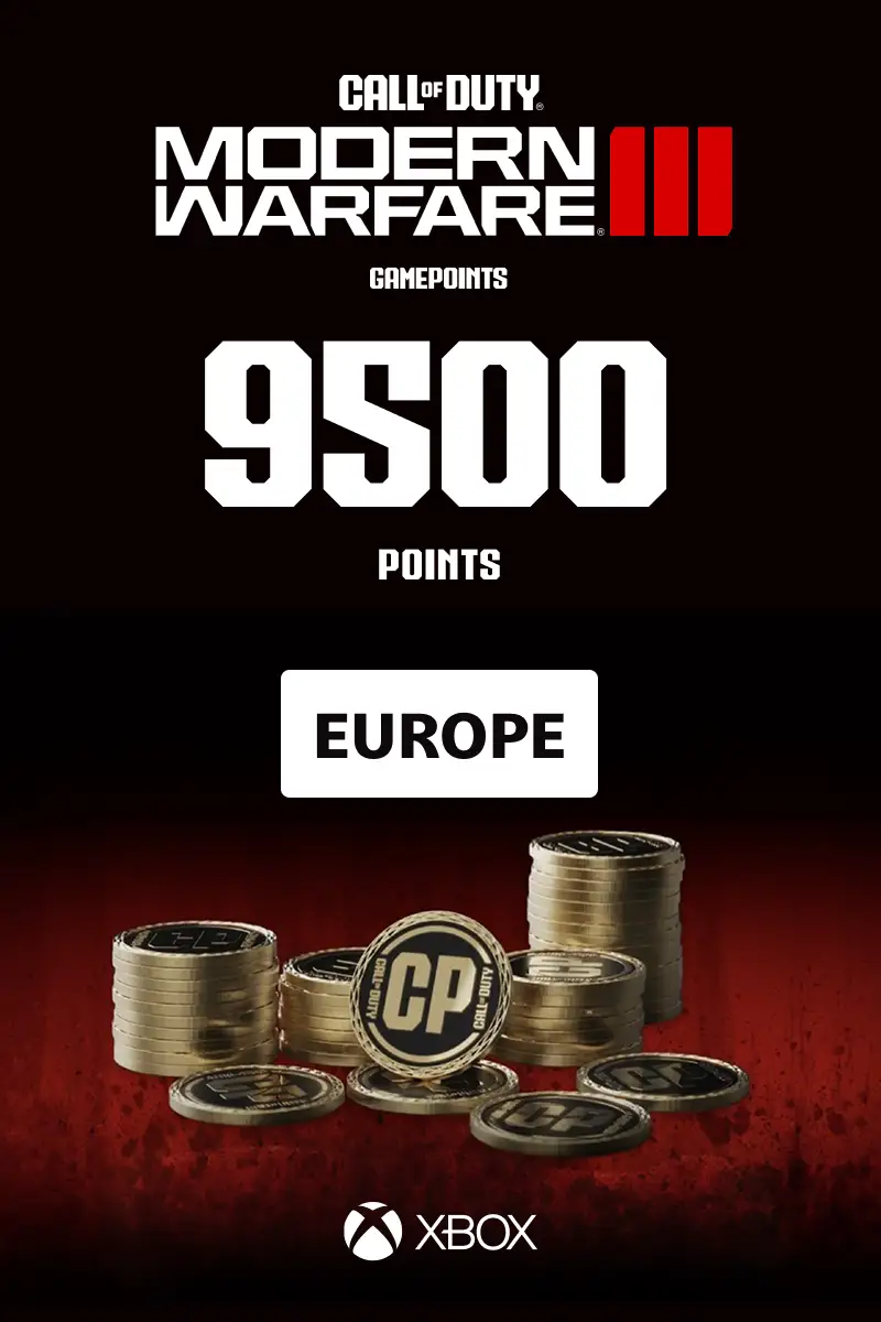Call of Duty Modern Warfare 3 - 9500 Points (Europe) (Xbox Series X|S) - Xbox Live - Digital Key