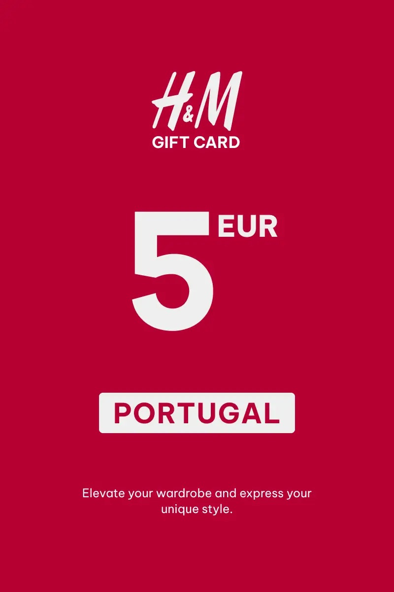 HandM 5 EUR Gift Card (Portugal) - Digital Key