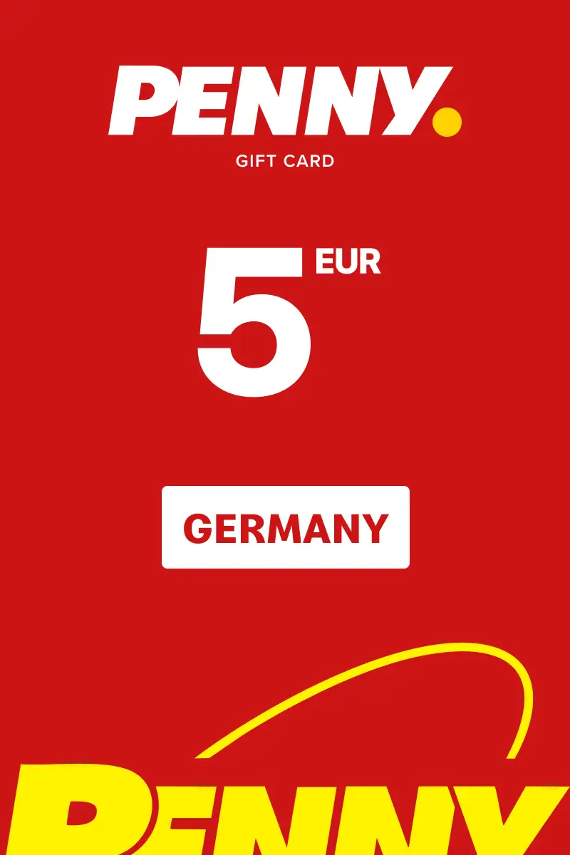 Penny 5 EUR Gift Card (Germany) - Digital Key