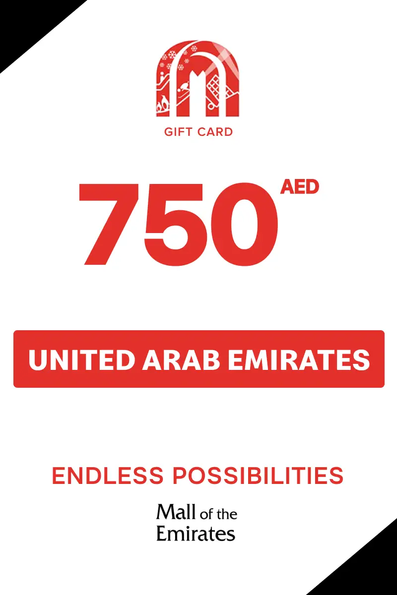 Mall of the Emirates 750 AED Gift Card (United Arab Emirates) - Digital Key