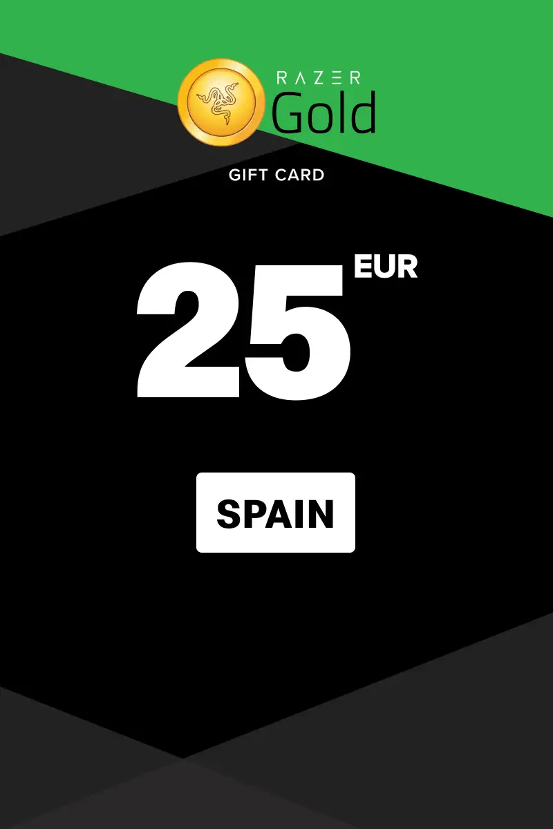 Razer Gold 25 EUR Gift Card (Spain) - Digital Key