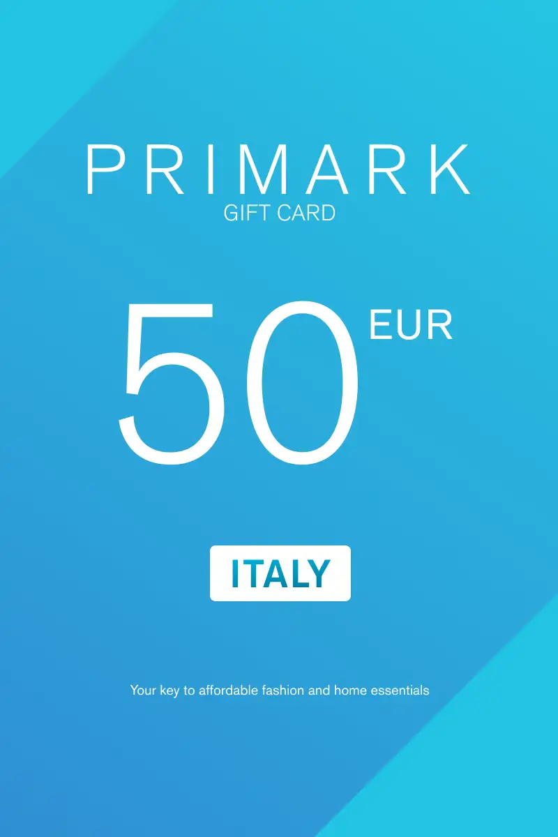 Primark 50 EUR Gift Card (Italy) - Digital Key