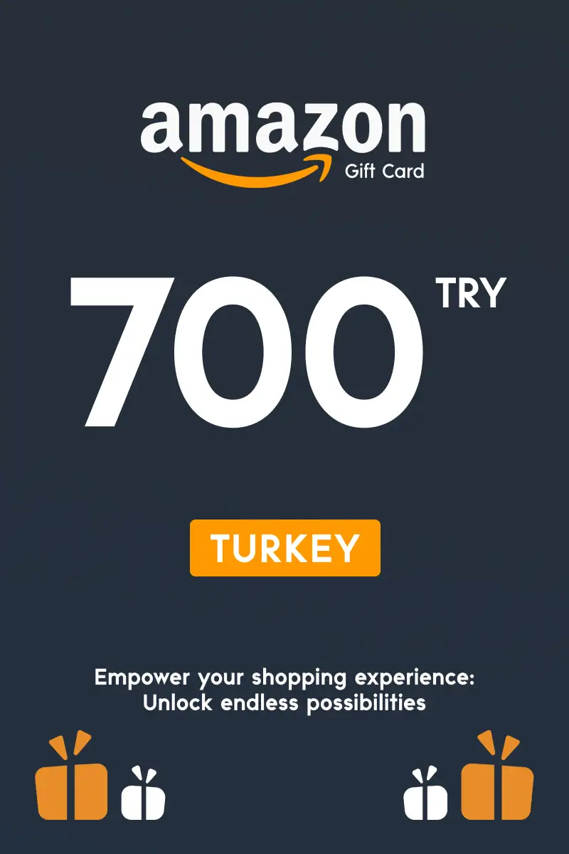 Amazon 700 TRY Gift Card (Turkey) - Digital Key