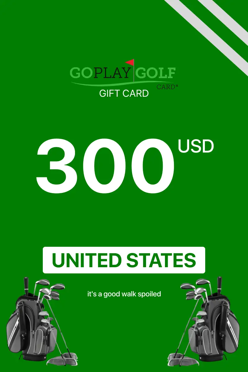 Go Play Golf 300 USD Gift Card (United States) - Digital Key