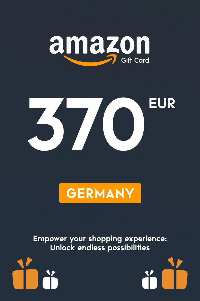 Amazon 370 EUR Gift Card (Germany) - Digital Key