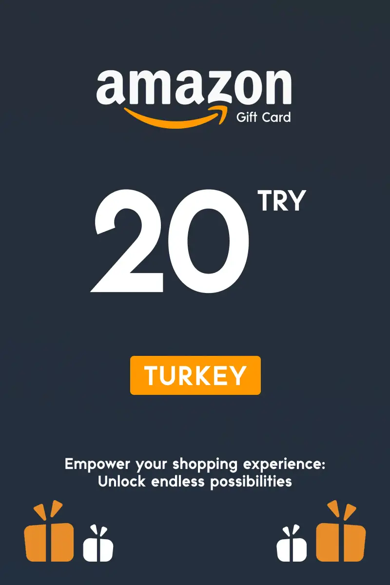 Amazon 20 TRY Gift Card (Turkey) - Digital Key