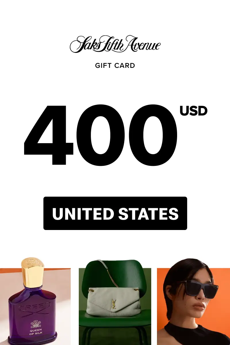 Saks Fifth Avenue 400 USD Gift Card (United States) - Digital Key