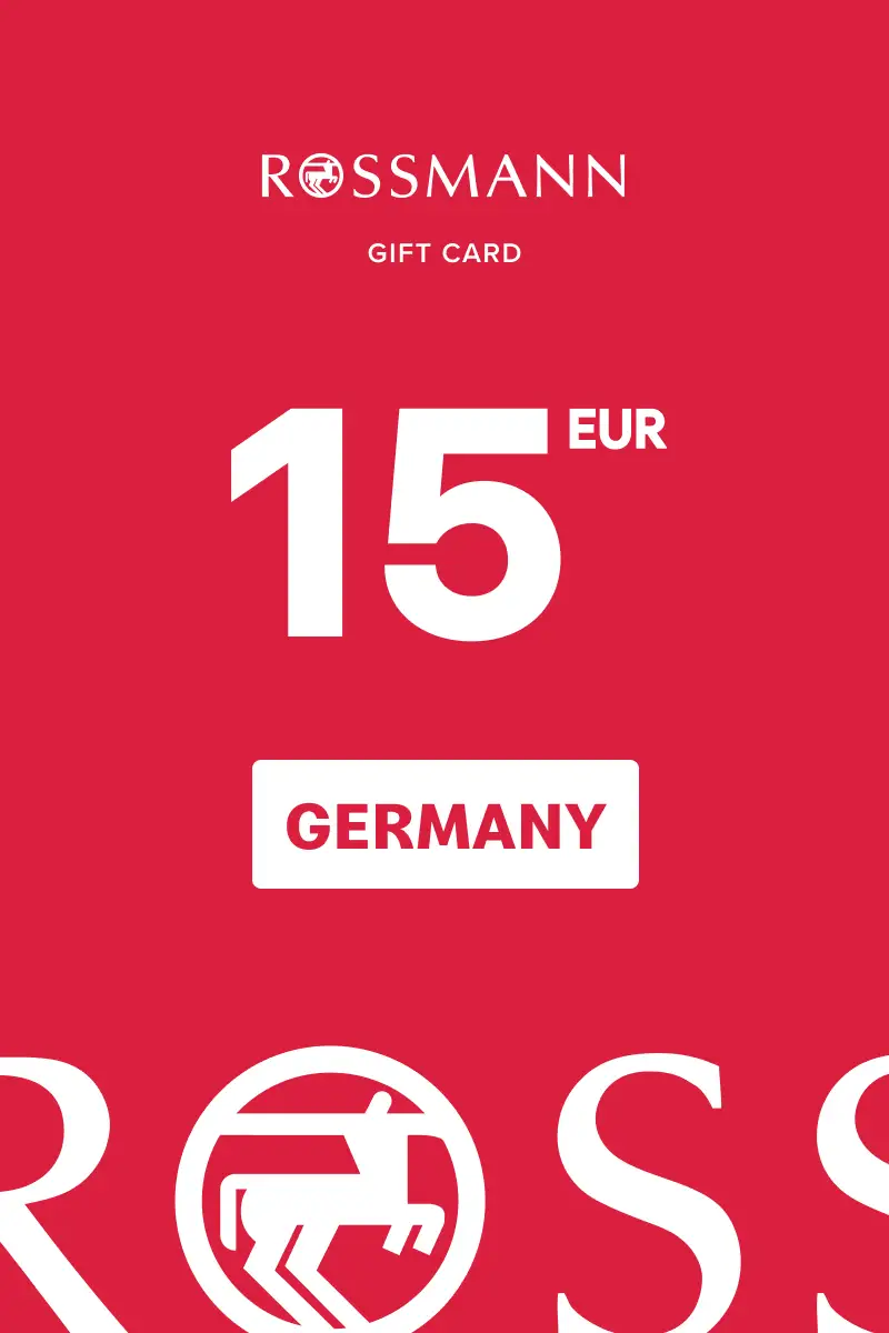 Rossmann 15 EUR Gift Card (Germany) - Digital Key