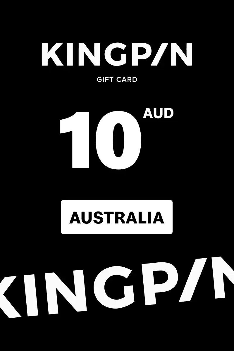 Kingpin 10 AUD Gift Card (Australia) - Digital Key