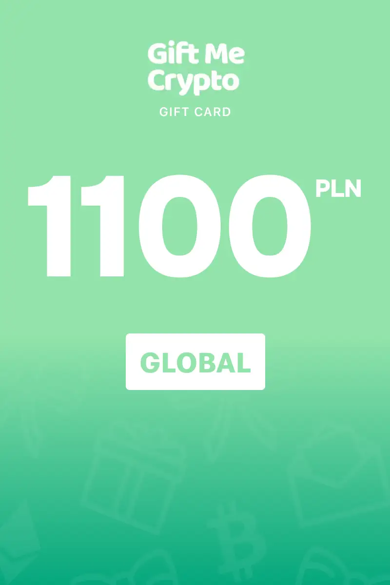 Gift Me Crypto 1100 PLN Gift Card (Global) - Digital Key