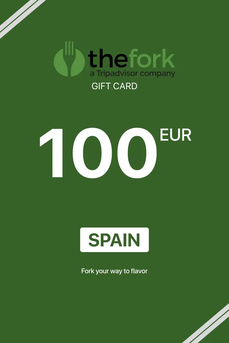 The Fork 100 EUR Gift Card (Spain) - Digital Key