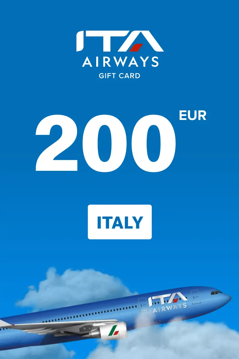 ITA Airways 200 EUR Gift Card (Italy) - Digital Key