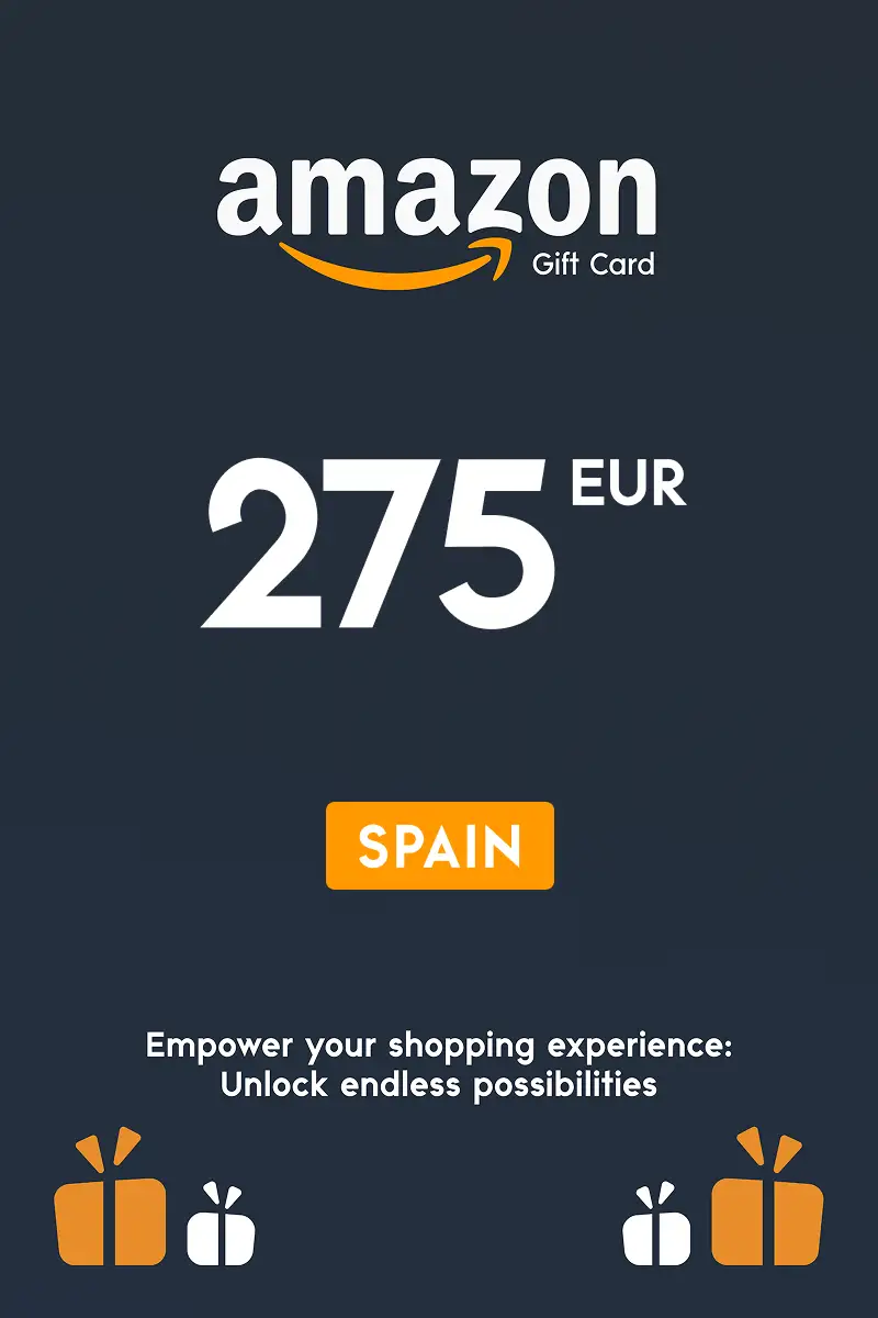 Amazon 275 EUR Gift Card (Spain) - Digital Key