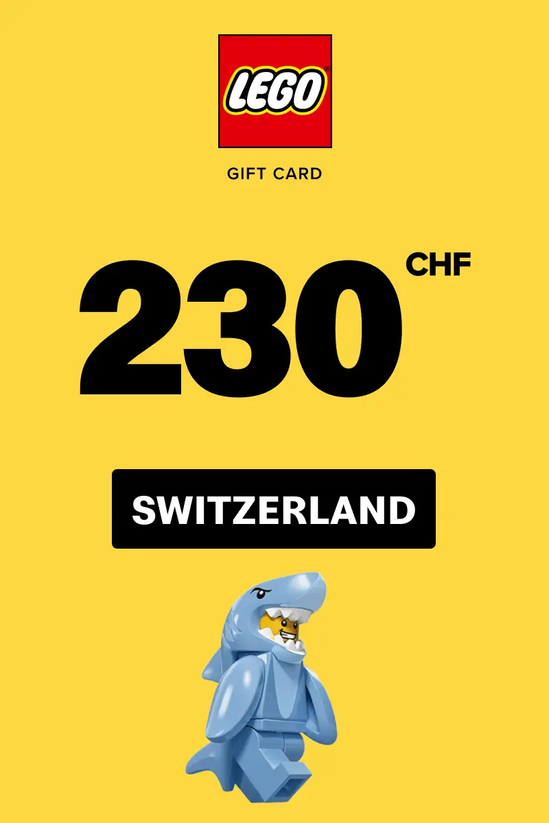 LEGO 230 CHF Gift Card (Switzerland) - Digital Key