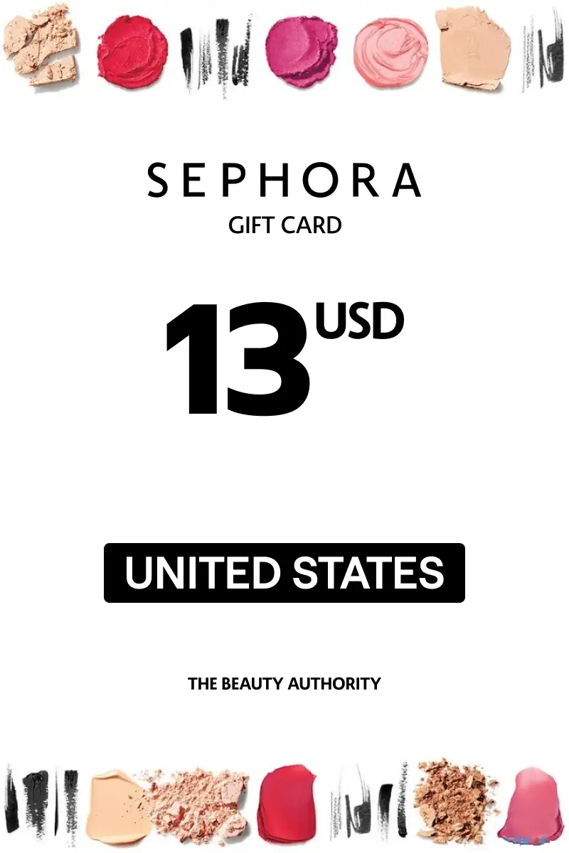 Sephora 13 USD Gift Card (United States) - Digital Key