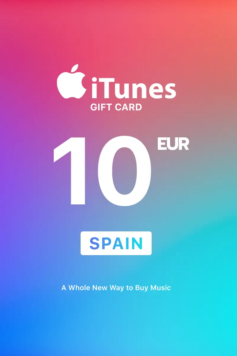 Apple iTunes 10 EUR Gift Card (Spain) - Digital Key