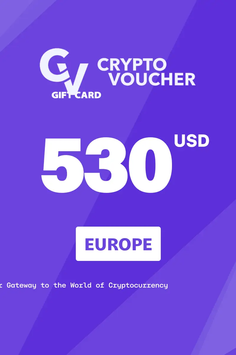 Crypto Voucher (SOLANA) 530 USD Gift Card (Europe) - Digital Key