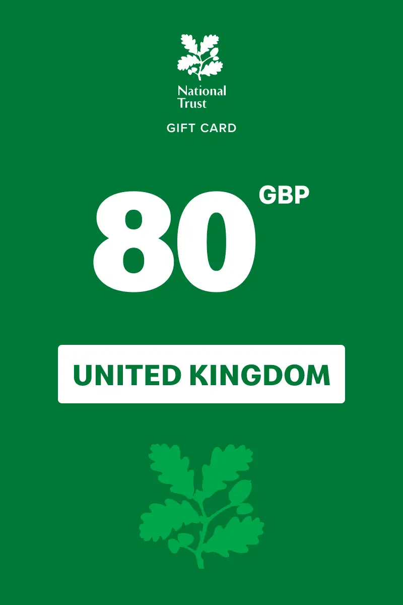 National Trust 80 GBP Gift Card (United Kingdom) - Digital Key