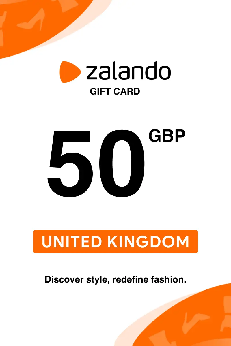 Zalando 50 GBP Gift Card (United Kingdom) - Digital Key