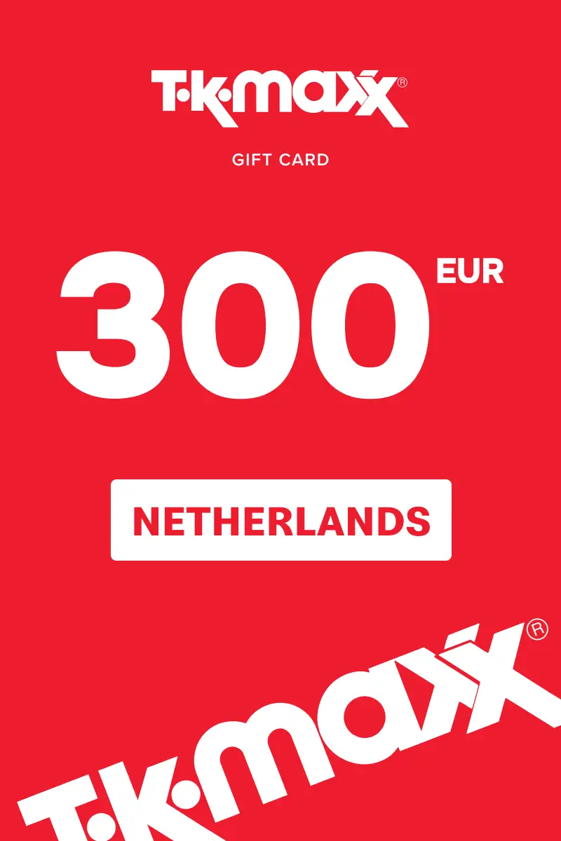 TK Maxx 300 EUR Gift Card (Netherlands) - Digital Key