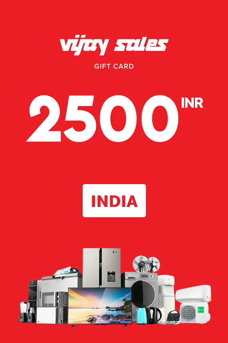 Vijay Sales 2500 INR Gift Card (India) - Digital Key