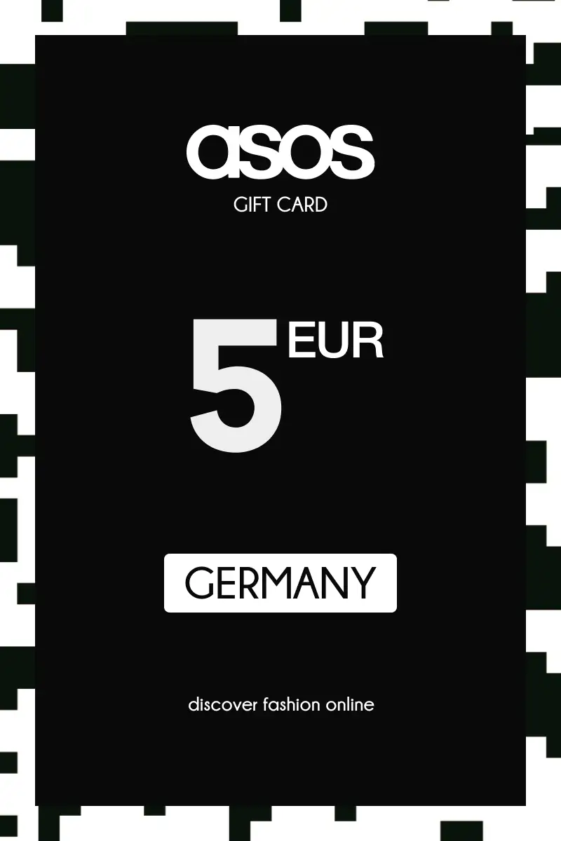 ASOS 5 EUR Gift Card (Germany) - Digital Key