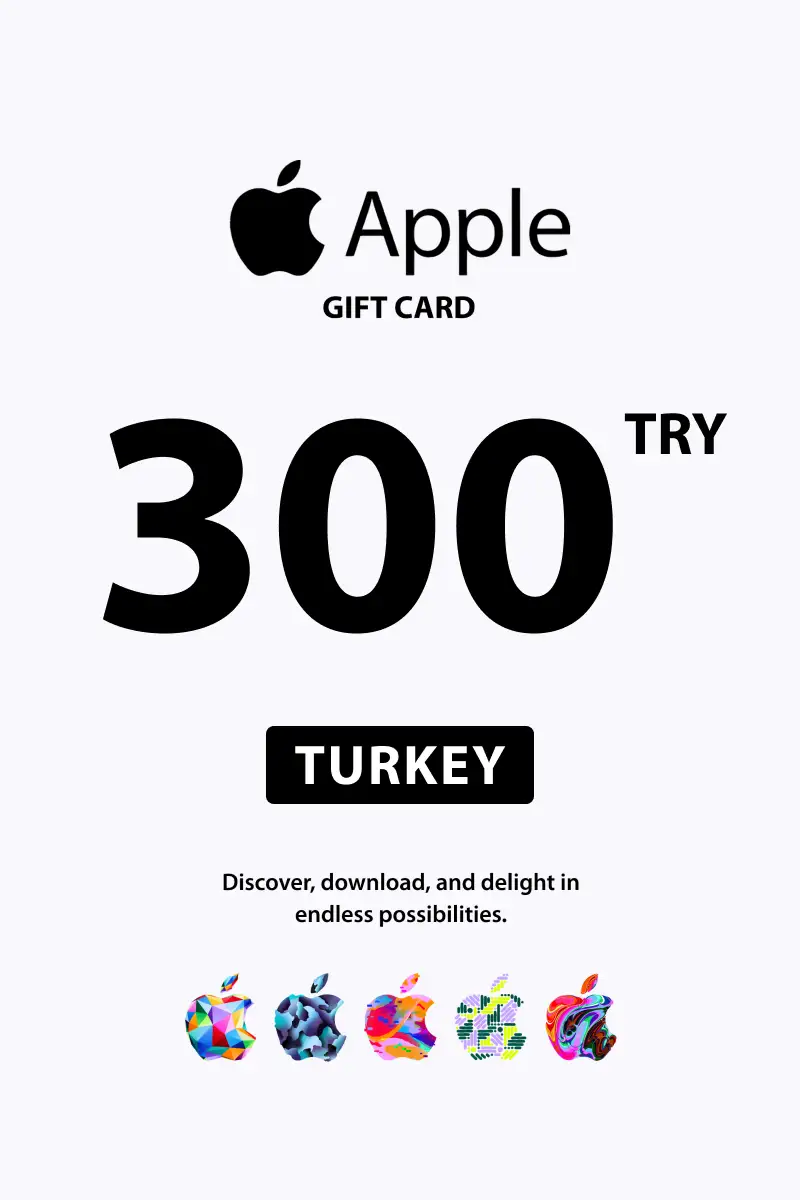 Apple 300 TRY Gift Card (Turkey) - Digital Key